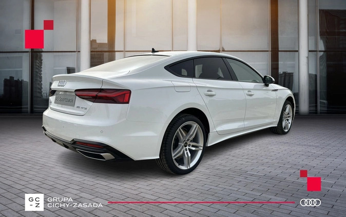 Audi A5 cena 205700 przebieg: 10, rok produkcji 2024 z Stoczek Łukowski małe 407